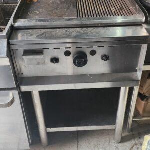 Gas Griddle Standing